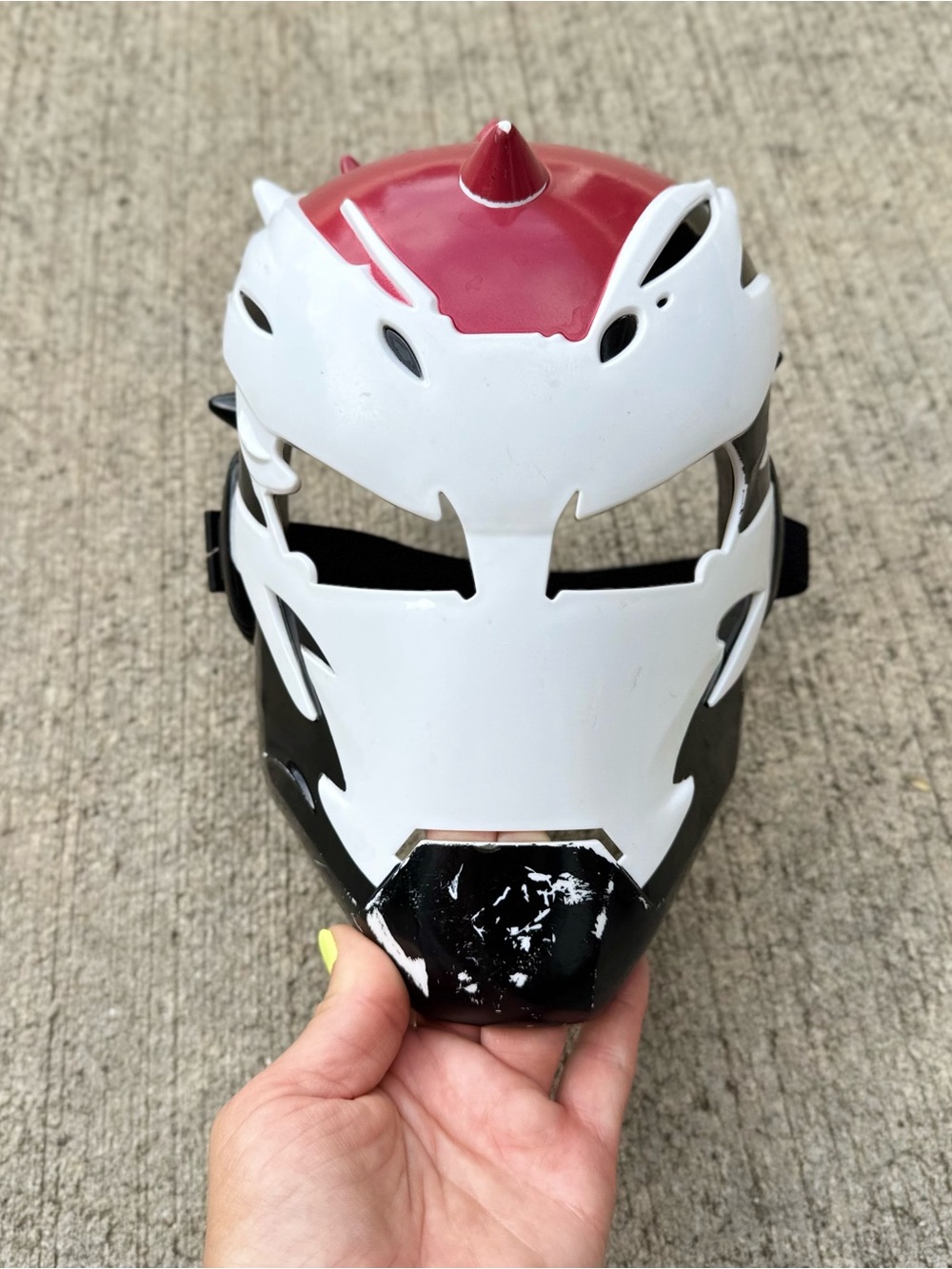Marvel Comics Venomized Iron Man Spiderman Maximum Mask With Built In Goggles